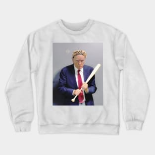 Donald Trump Gansta Design Crewneck Sweatshirt